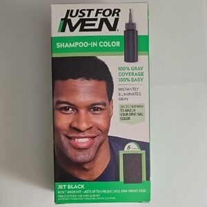 JUST FOR MeN Jet Black Shampoo-In Color